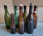Set van 7 oude flessen, Verzamelen, Biermerken, Ophalen