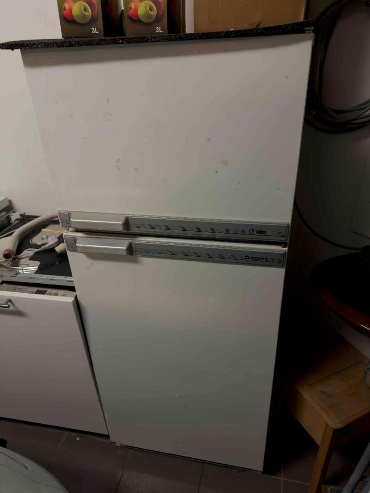 Frigo-congélateur Aspes – idéal cave/garage, Electroménager, Réfrigérateurs & Frigos, Utilisé, Avec compartiment congélateur, Enlèvement
