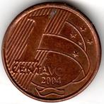 Brazilië : 1 Centavo 2004  KM#579  Ref 16017, Postzegels en Munten, Ophalen of Verzenden, Zuid-Amerika, Losse munt