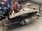 Topcraft 485 met Suzuki 70pk, Watersport en Boten, Ophalen, Gebruikt, 70 tot 120 pk, 3 tot 6 meter
