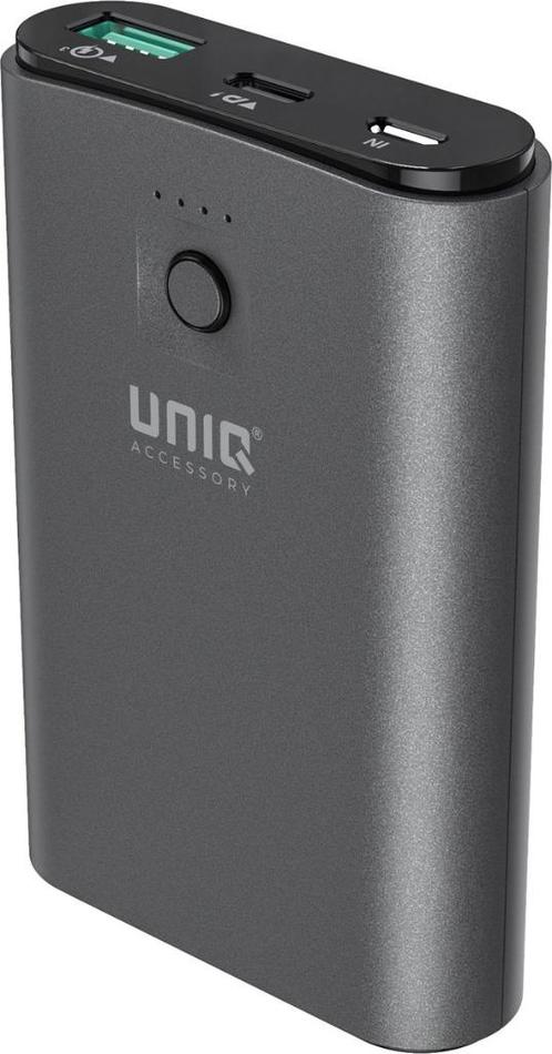 UNIQ Powerbank Fast 7500 mAh avec ports USB-A et USB-C, Telecommunicatie, Mobiele telefoons | Telefoon-opladers, Nieuw, Overige merken