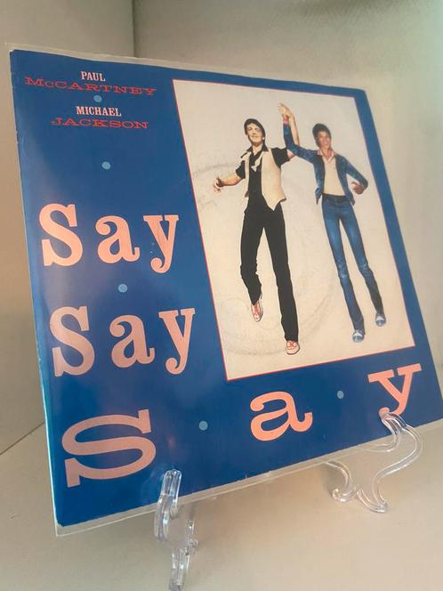 Paul McCartney & Michael Jackson – Say Say Say, Cd's en Dvd's, Vinyl Singles, Gebruikt, Single, Pop
