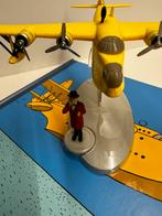 Kuifje vliegtuig 1:43 4 motor watervliegtuig 7 kristal bol, Ophalen of Verzenden, Kuifje, Nieuw