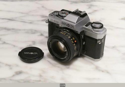 Minolta X-500 met 50mm/ f2 MD, Audio, Tv en Foto, Fotocamera's Analoog, Niet werkend, Spiegelreflex, Minolta, Ophalen of Verzenden