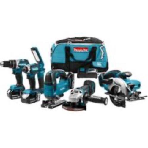 Makita Combiset, Doe-het-zelf en Bouw, Gereedschapskisten, Gebruikt, Ophalen of Verzenden