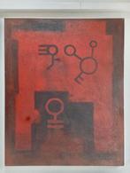 2 Schilderijen MTess,, Antiek en Kunst, Kunst | Schilderijen | Modern, Ophalen of Verzenden