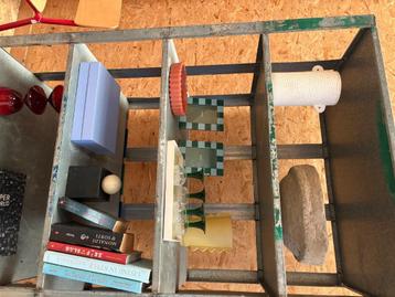 Galvanisé  indudtriele rekken op wielen  beschikbaar voor biedingen