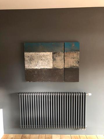 Abstract schilderij beschikbaar voor biedingen