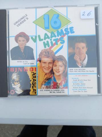 16 vlaamse hits CD beschikbaar voor biedingen