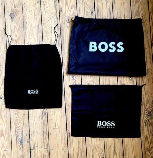 Boss – 3 zwarte opbergtassen met afsluitkoord - Nieuw!, Verzamelen, Merken en Reclamevoorwerpen, Nieuw, Gebruiksvoorwerp, Ophalen of Verzenden