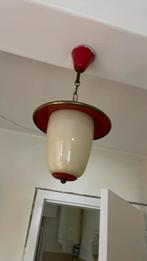 Mooie vintage lamp rood, Huis en Inrichting, Lampen | Hanglampen, Ophalen of Verzenden, Zo goed als nieuw