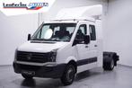 Volkswagen Crafter 2.0 TDI 163 pk BE-Trekker Dubbel Cabine 7, Wit, Bedrijf, Te koop, Cruise Control