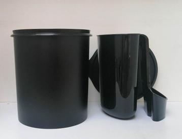 Tupperware™ « My Coffee Corner » Koffiedoos - zwart   beschikbaar voor biedingen