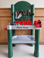 theo klein werkbank heel veel accessoires, Kinderen en Baby's, Ophalen, Zo goed als nieuw