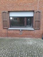 houten ramen en deur met elektrische rollen., Doe-het-zelf en Bouw, Ophalen, Gebruikt, 225 cm of meer, Overige typen