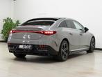 Mercedes-Benz EQE 350 AMG Line Trekhaak Burmester Distronic, Auto's, Automaat, Achterwielaandrijving, Zwart, Leder