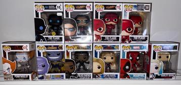Funko Pop! Collectie (Marvel, DC, The Flash, IT) beschikbaar voor biedingen