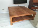 Eiken salontafel 109x109x42,5cm, Huis en Inrichting, Tafels | Salontafels, Ophalen, Zo goed als nieuw