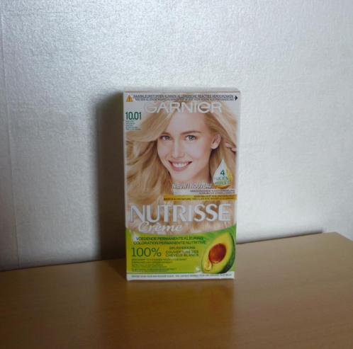 Garnier Nutrisse permanente haarkleuring 10.01 asblond, Handtassen en Accessoires, Uiterlijk | Haarverzorging, Ophalen of Verzenden