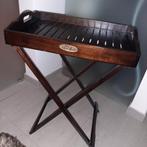 Donker houten tafeltje Royal Arrow, Ophalen