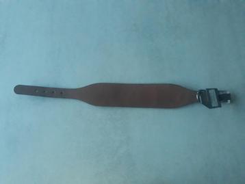 Halsband Windhond/Greyhound/Galgo in leder, maat L! NIEUW! beschikbaar voor biedingen