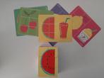 Clementoni little cubes puzzel kind - fruit, Kinderen en Baby's, Ophalen of Verzenden, Zo goed als nieuw, Van hout, Minder dan 10 stukjes