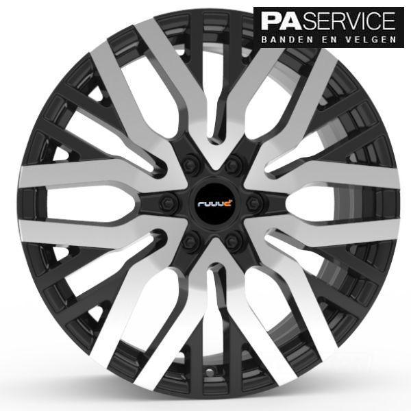 Nwe 19 inch Ruuud Brussels FPBLack Ford Transit MY2025 velge, Auto-onderdelen, Banden en Velgen, Banden en Velgen, 19 inch, Nieuw