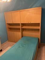 GRATIS 1 persoons slaapkamer, Huis en Inrichting, Ophalen, Gebruikt, Eenpersoons, Crème