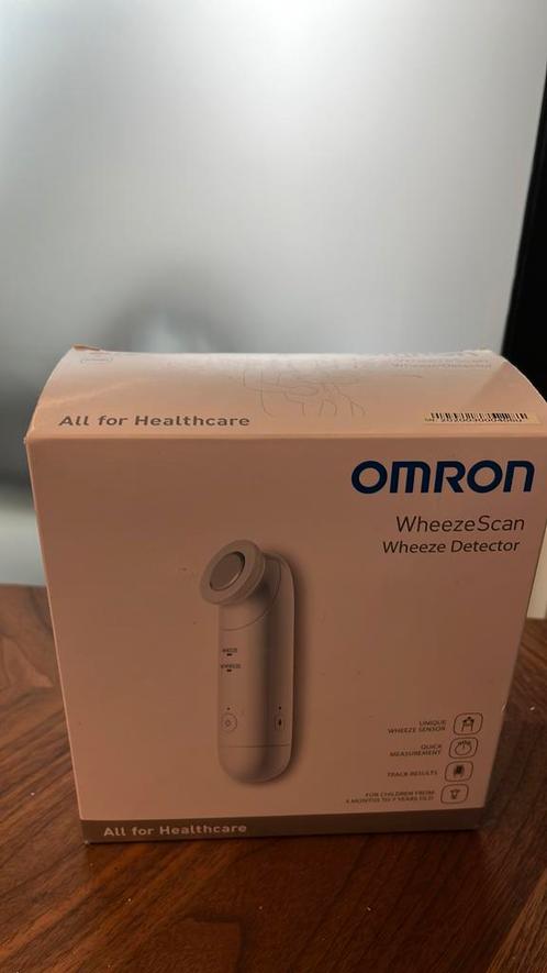 Omron WheezeScan - détection de la respiration sifflante, Electroménager, Équipement de Soins personnels, Neuf, Autres types, Enlèvement ou Envoi