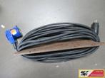 20 mtr. verlengsnoer met stekkers nr. 1610, Ophalen of Verzenden, Gebruikt