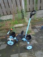 Blauw kinder steek driewielertje, Fietsen en Brommers, Ophalen, Gebruikt, Duwstang