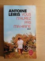 Vous n'aurez pas ma haine (attentat Paris) d'Antoine Leiris, Ophalen of Verzenden