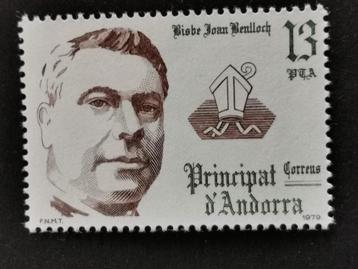 Andorre espagnole 1979 - Évêque espagnol **, Timbres & Monnaies, Enlèvement ou Envoi, Non oblitéré