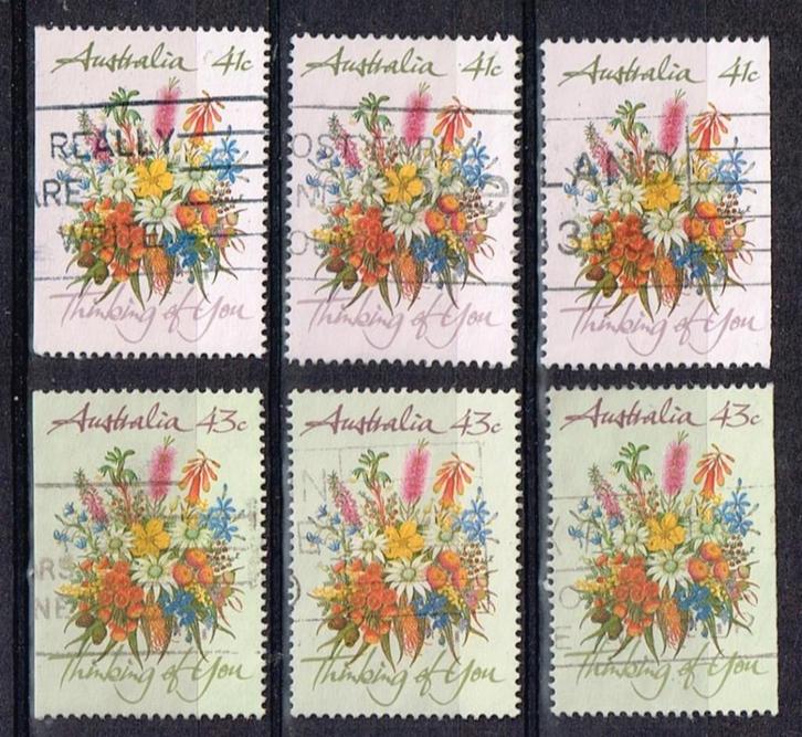 Postzegels uit Australie - K 4277 - groetzegels, Postzegels en Munten, Postzegels | Oceanië, Gestempeld, Verzenden