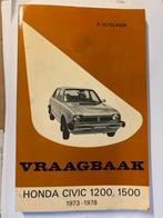 Reparatie -én onderhoudsrichtlijnen Honda Civic, Auto diversen, Handleidingen en Instructieboekjes, Ophalen of Verzenden