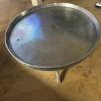 Salontafel zilverkleurig, Huis en Inrichting, Ophalen, Gebruikt