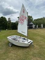 Wedstrijd optimist Winner (2022) BEL 1265, Watersport en Boten, Open zeilboten, Ophalen, Geen motor, Optimist, Minder dan 3 meter