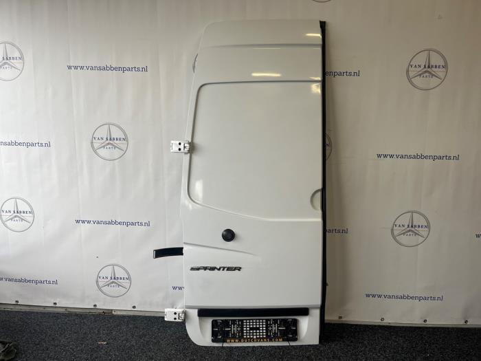 Achterdeur Bus-Bestelauto van een Mercedes Sprinter (147), Auto-onderdelen, Carrosserie, Deur, Mercedes-Benz, Gebruikt, 3 maanden garantie