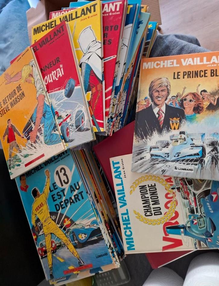 30x Albums Anciens MICHEL VAILLANT Graton Lombard (F) LOT #1, Livres, BD, Utilisé, Plusieurs BD, Enlèvement ou Envoi