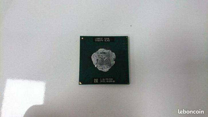 Processeur CPU intel DUAL CORE T2310 1.46Ghz/ 1M / 533, Informatique & Logiciels, Processeurs, Comme neuf, Envoi