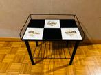 Kranten bijzettafel jaren 60, Ophalen, Gebruikt, Rechthoekig, Retro