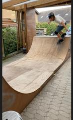 Skateramp Half-pipe, Sport en Fitness, Ophalen, Gebruikt, Skateboard