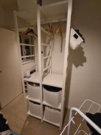 Open kleerkast wit [NIET MEER BESCHIKBAAR], Huis en Inrichting, Ophalen, 100 tot 150 cm, Met plank(en), Nieuw