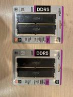 DDR5 Crucial Pro 6000 MHz – 64 GB (4x16GB) – Neuf, Informatique & Logiciels, Neuf, Enlèvement ou Envoi, Desktop, DDR5