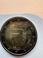 Herdenkingsmunt Letland, Ophalen of Verzenden, 2 euro, Losse munt
