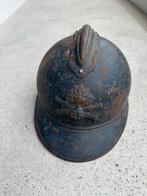 Wo1 Franse artillerie helm, Verzamelen, Ophalen of Verzenden