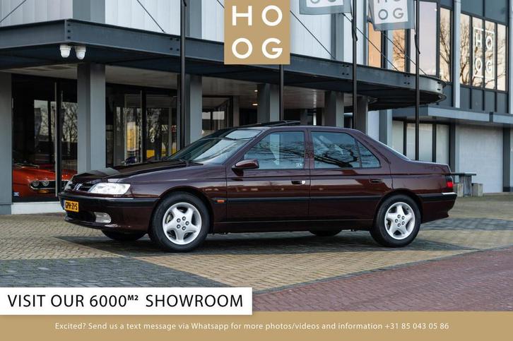 Peugeot 605 3.0-24V V6 SV (bj 1998, automaat), Auto's, Oldtimers, Bedrijf, Te koop, Peugeot, Benzine, Berline, 4 deurs, Automaat