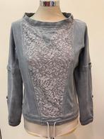 Marccain sweater jeans blauw Maat 1/36 perfect, Kleding | Dames, Blauw, Ophalen of Verzenden, Zo goed als nieuw, Maat 36 (S)