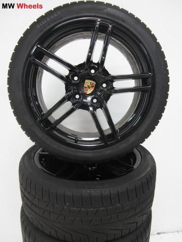 Porsche 19 inch velgen 911 991 Carrera 4 en 4 S winterbanden beschikbaar voor biedingen