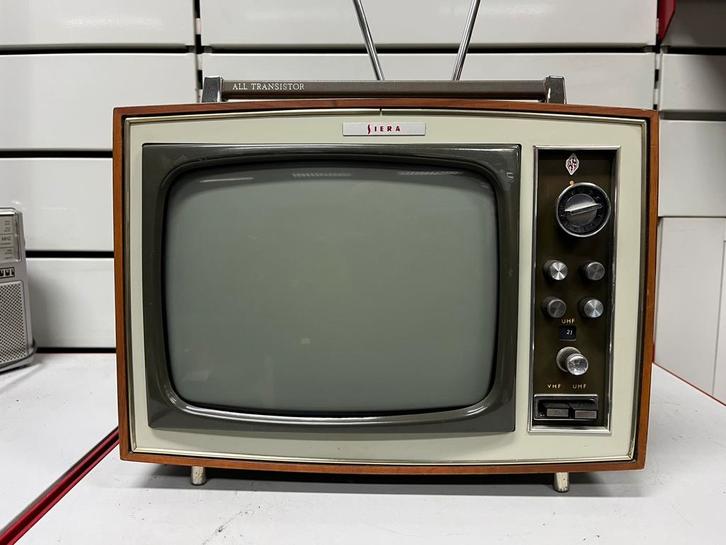 SIERA Vintage TV - Design uit het midden van de jaren 60/ 70, Antiek en Kunst, Antiek | Tv's en Audio, Ophalen